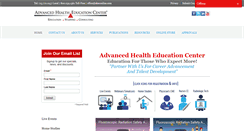 Desktop Screenshot of aheconline.com